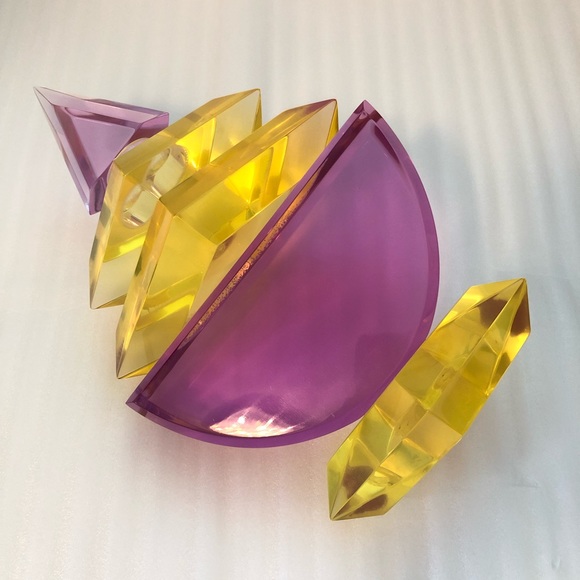 Hivo Van Teal signed lucite sculpture - Picture 6 of 8